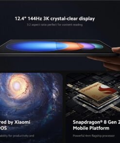 โปรโมชั่นพิเศษในร้านค้าออนไลน์：แท็บเล็ต Xiaomi รุ่น Xiaomi Pad 6S Pro 12.4 Snapdragon 8 Gen2 หน้าจอ 12.4" 3K 144Hz ระบบปฏิบัติการ Hyper OS แบตเตอรี่ 10000mAh ชาร์จเร็ว 120W Super Fast Charge แท็บเล็ตพีซี