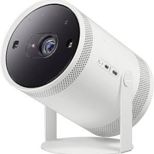 While Stocks Last：SAMSUNG 30" - 100" The Freestyle FHD HDR Smart Portable Projector for Indoor and Outdoor Home Theater, Big Screen Experience with Premium 360 Sound w/ Alexa Built-In (SP-LSP3BLAXZA)