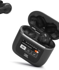 While Stocks Last：JBL Tour Pro 2 - True Wireless Noise Cancelling Earbuds with Smart Charging Case, 6-mic Perfect Calls with Voice Control, Up to 40hrs of Playtime, Immersive Spatial Sound