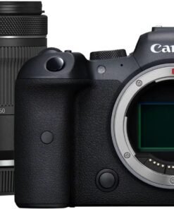 Special online promotion ฿129.00 only: Canon EOS R6 Mark II Mirrorless Camera with RF24-105mm F4 L USM Lens Set, 24.2MP full-frame hybrid camera, CMOS sensor, still and video recording, RF mount support, black